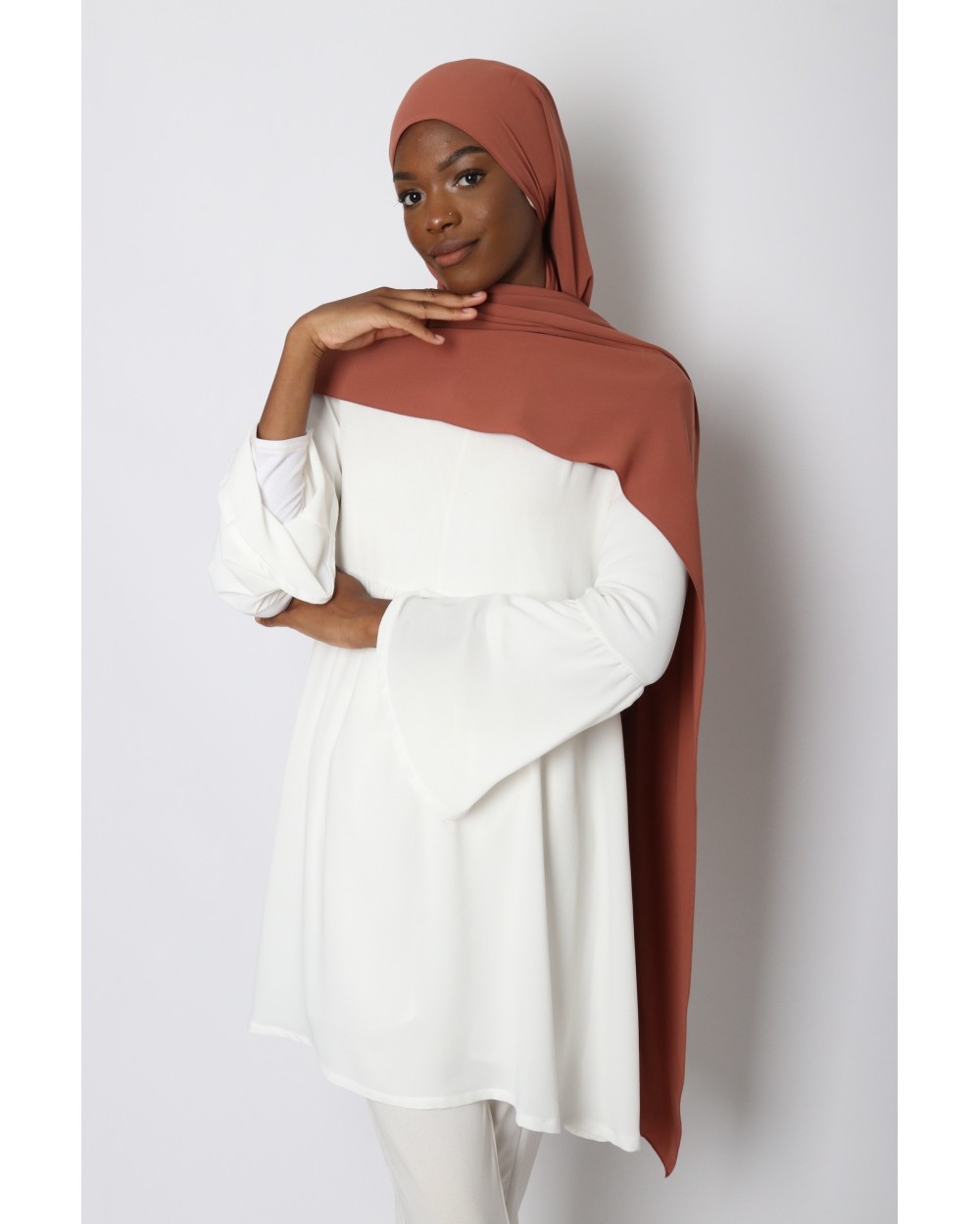 Hijab Soie de Médine Ebruli