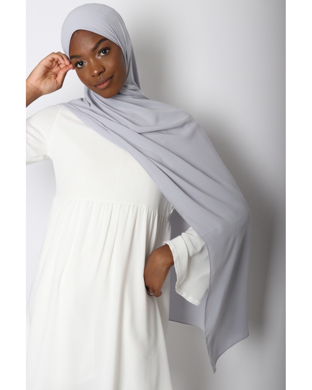 Hijab Soie de Médine Ebruli