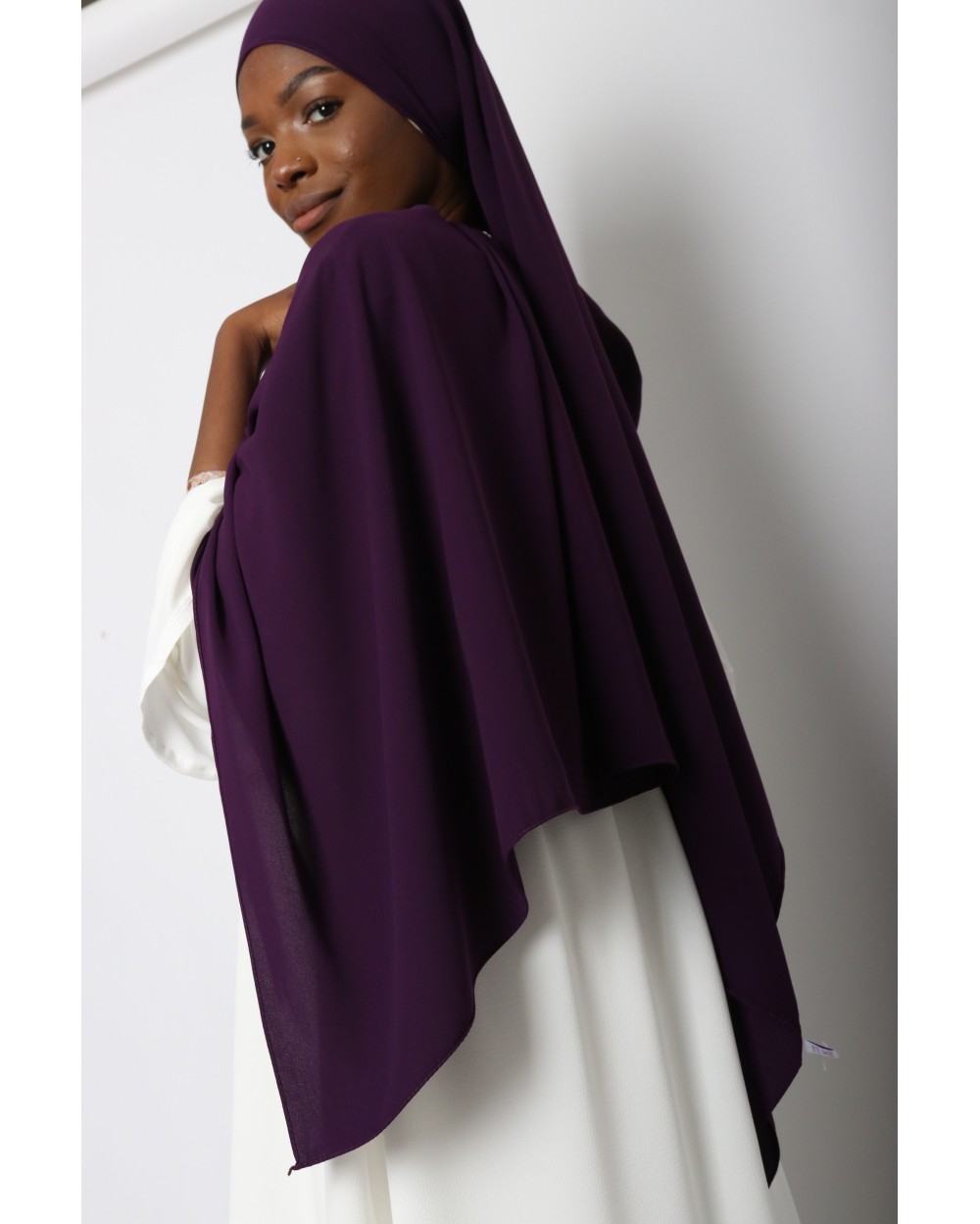 Hijab Soie de Médine Ebruli