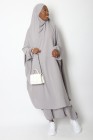 Jilbab 2 pièces sarouel Jamila