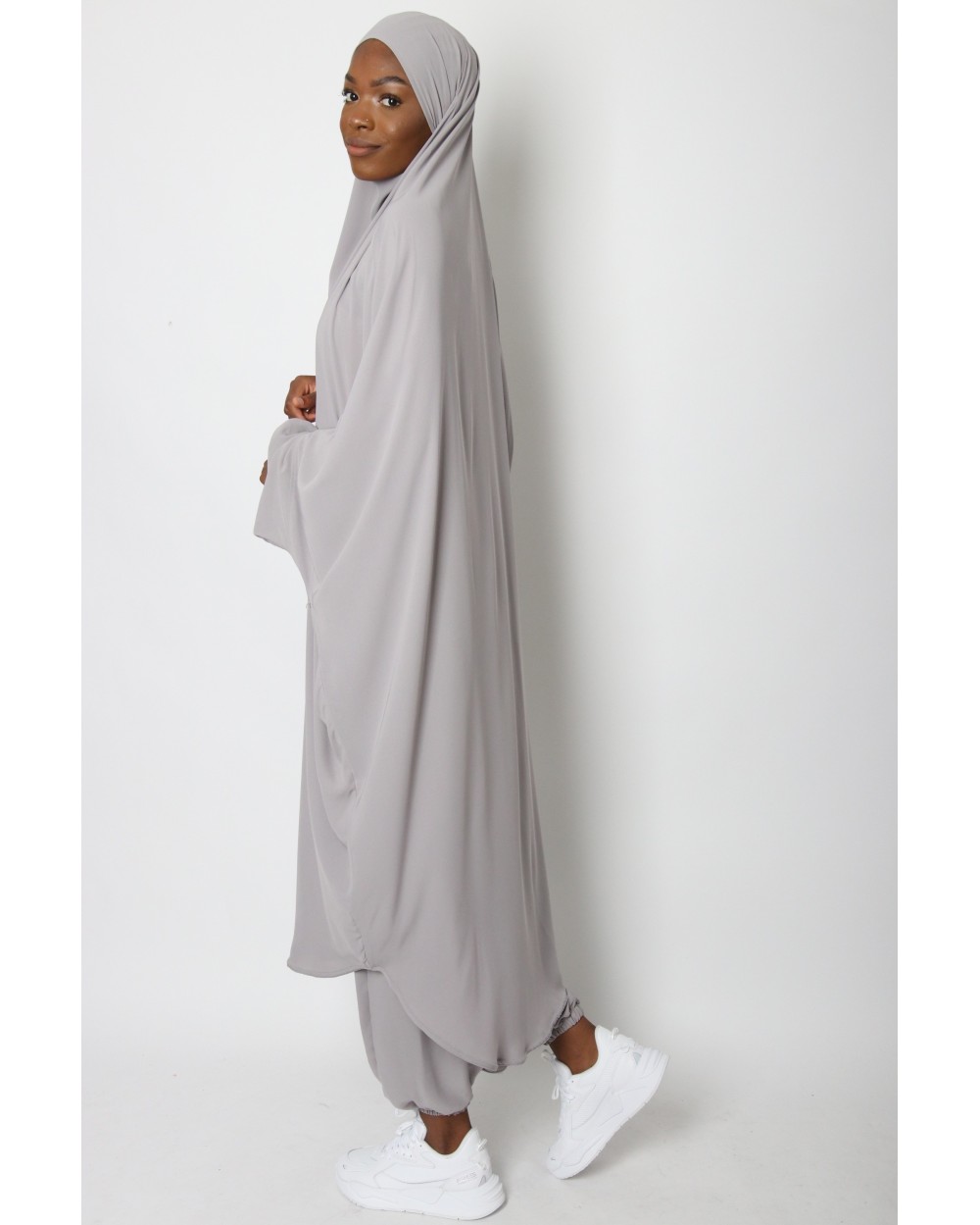 Jilbab 2 pièces sarouel Jamila