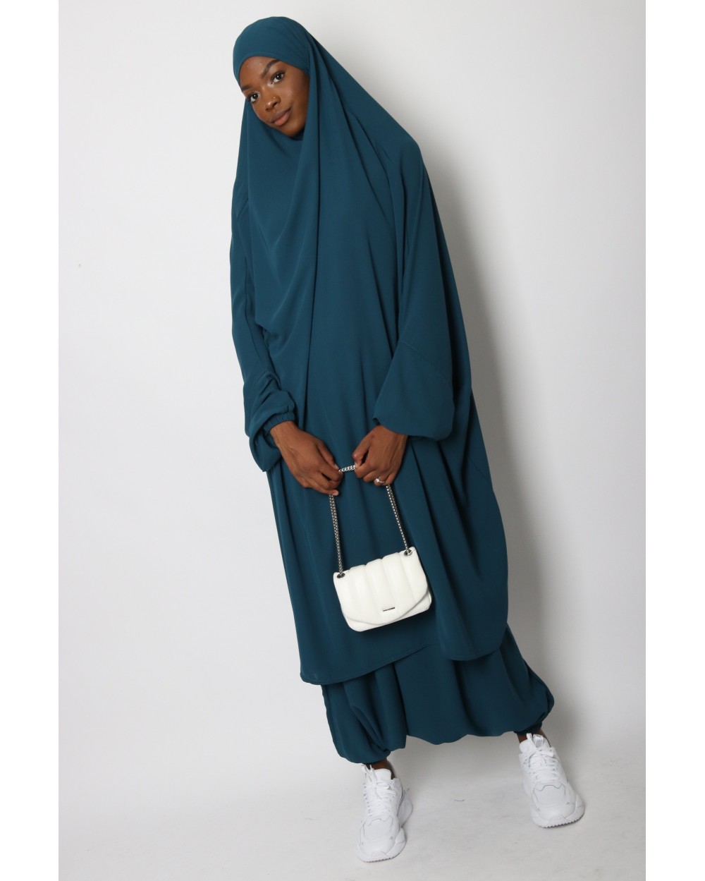 Jilbab 2 pièces sarouel Jamila