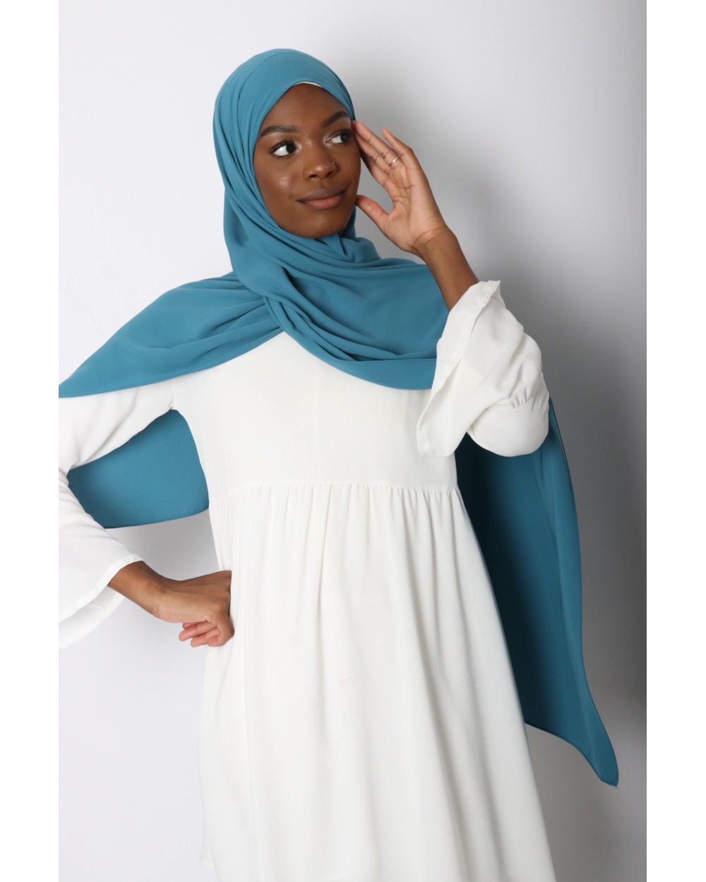 Hijab Soie de Médine Ebruli