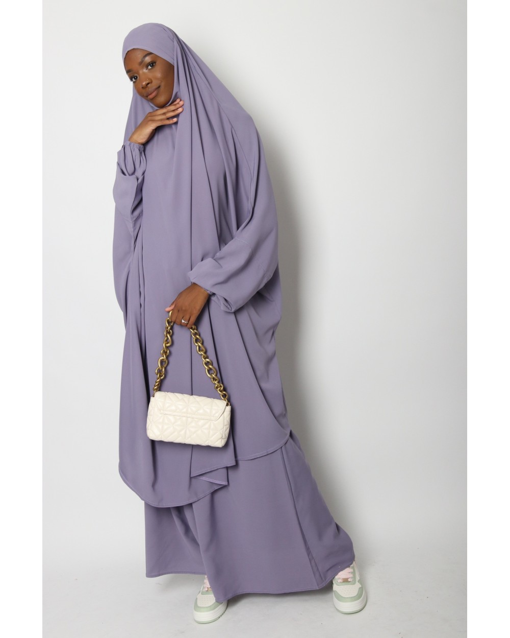 Jilbab jupe JAMILA microfibre léger