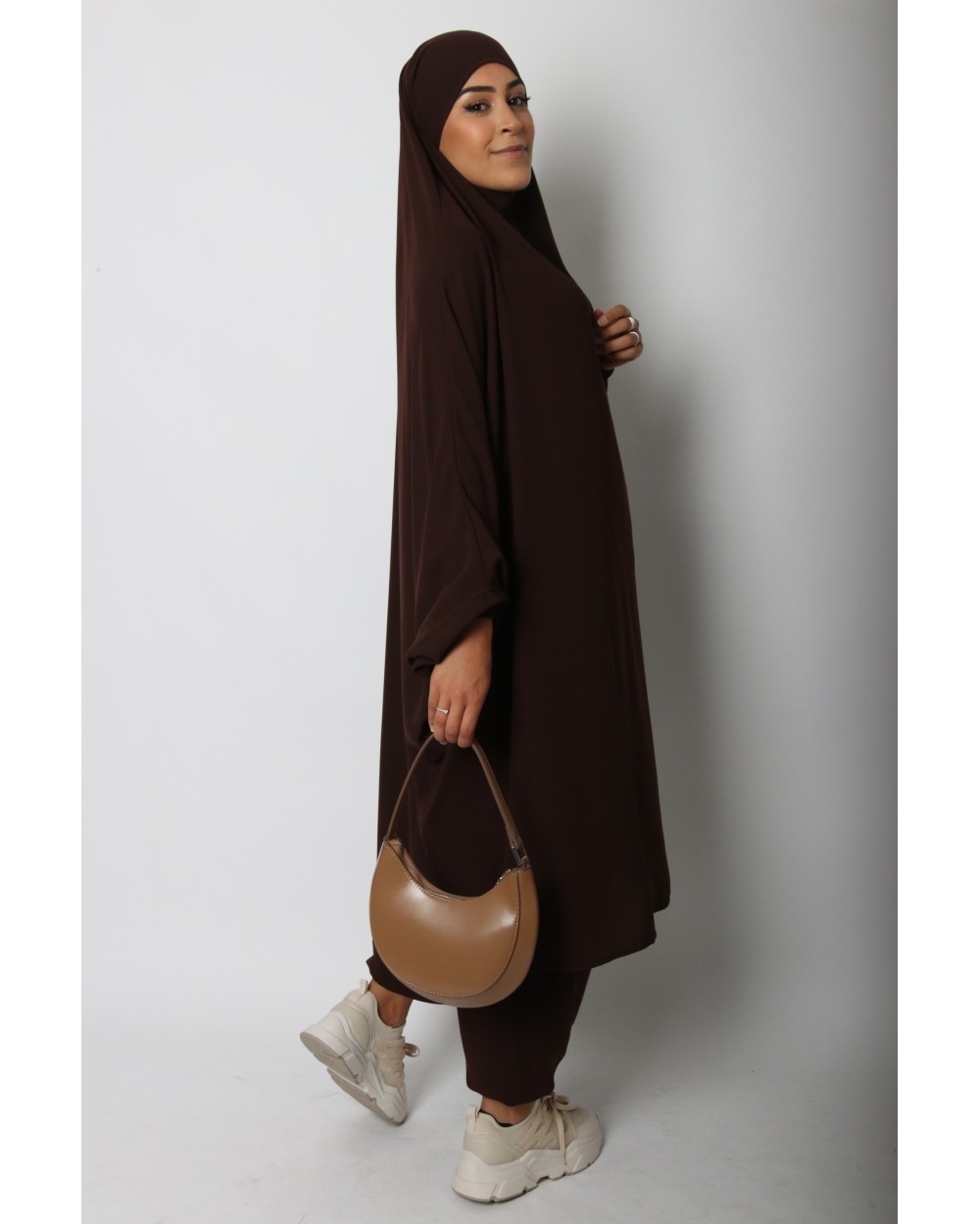 Jilbab 2 pièces sarouel Jamila