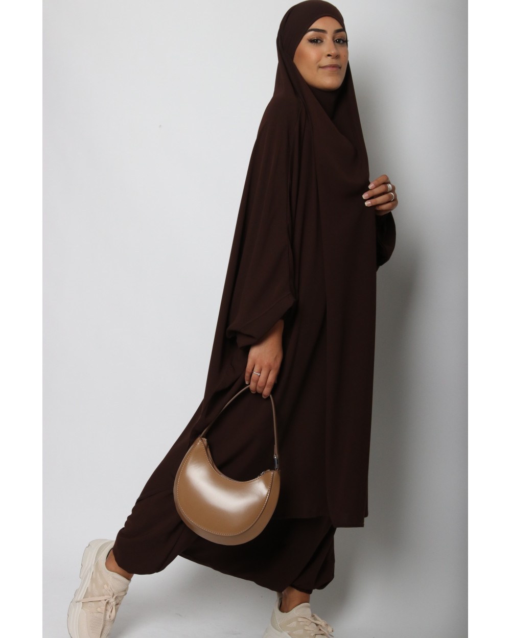 Jilbab 2 pièces sarouel Jamila