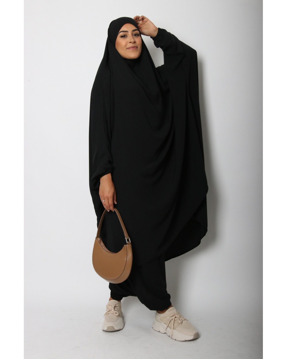 Jilbab 2 pièces sarouel Jamila