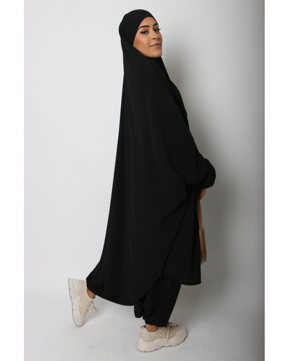Jilbab 2 pièces sarouel Jamila