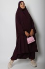 Jilbab 2 pièces sarouel Jamila