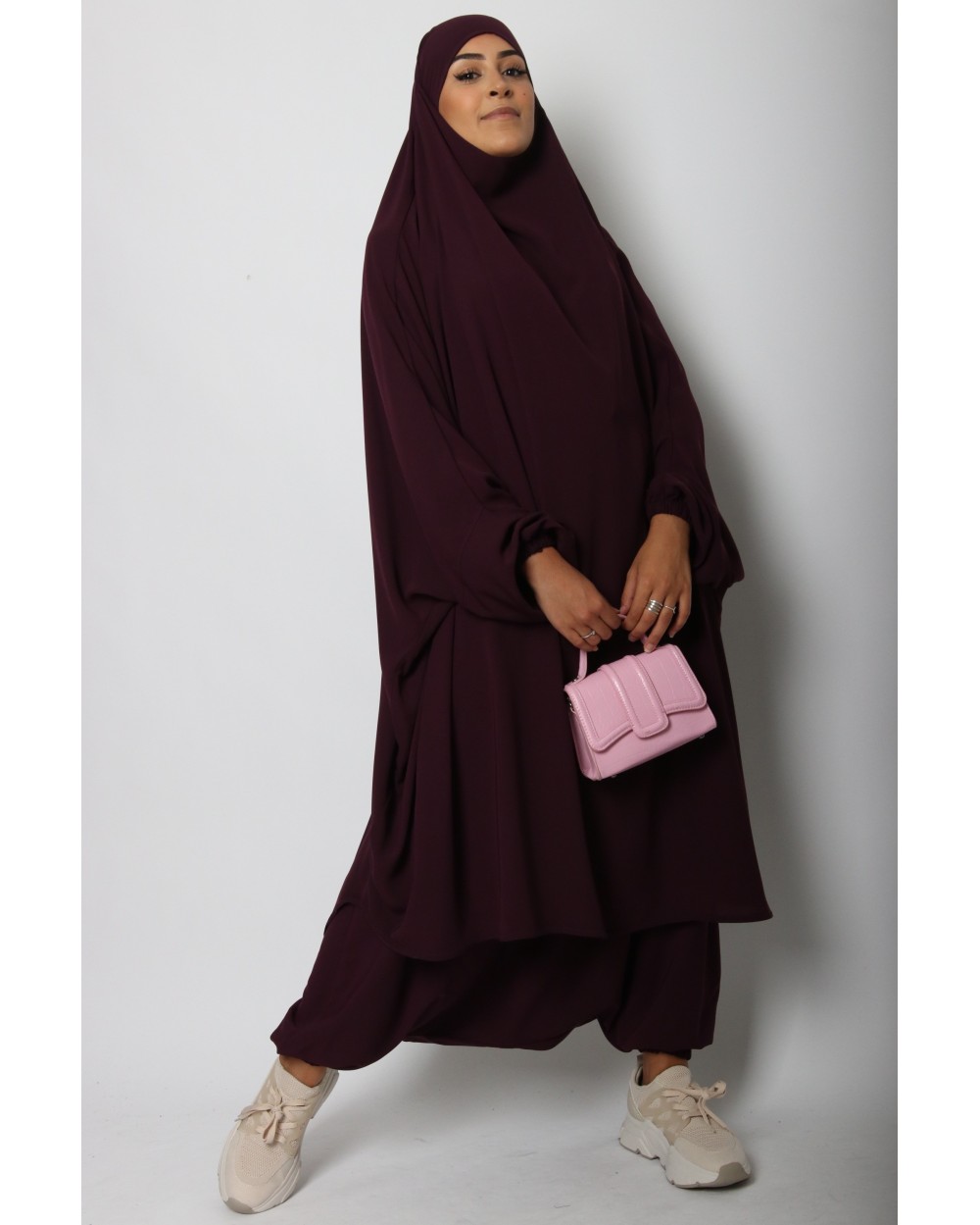 Jilbab 2 pièces sarouel Jamila