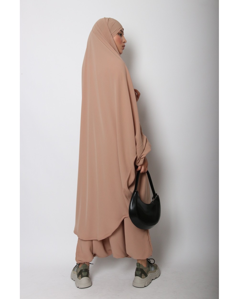 Jilbab 2 pièces sarouel Jamila
