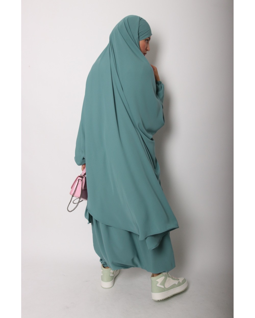 Jilbab 2 pièces sarouel Jamila