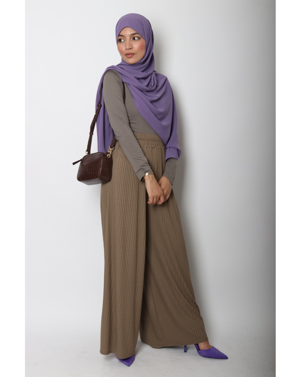 Maxi Striated Pants