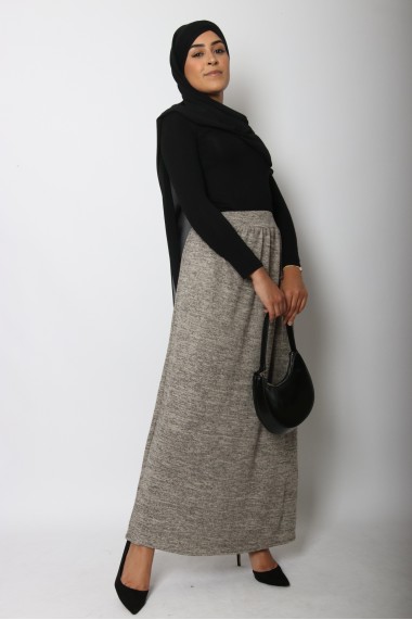 Long winter skirt