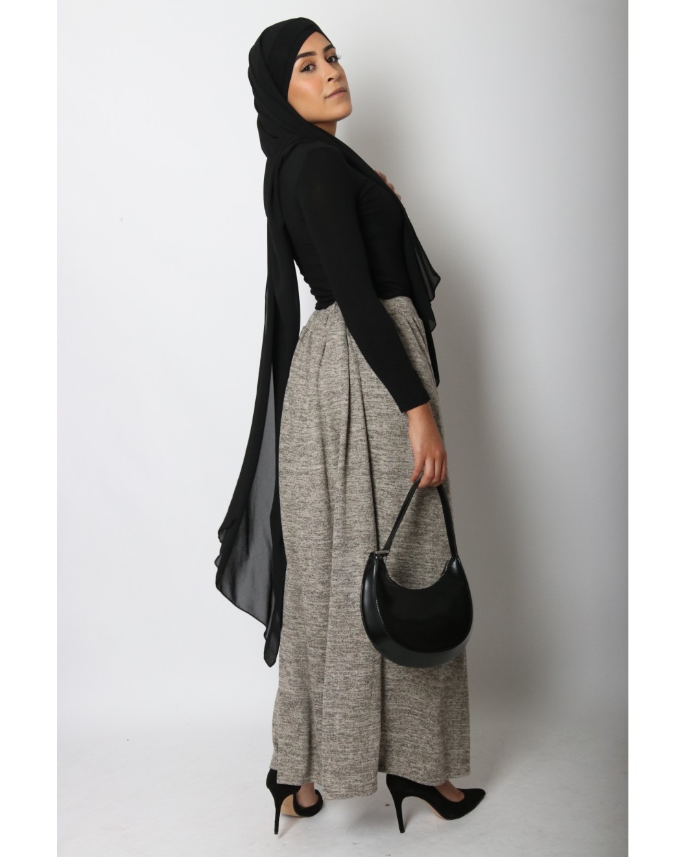 Long winter skirt