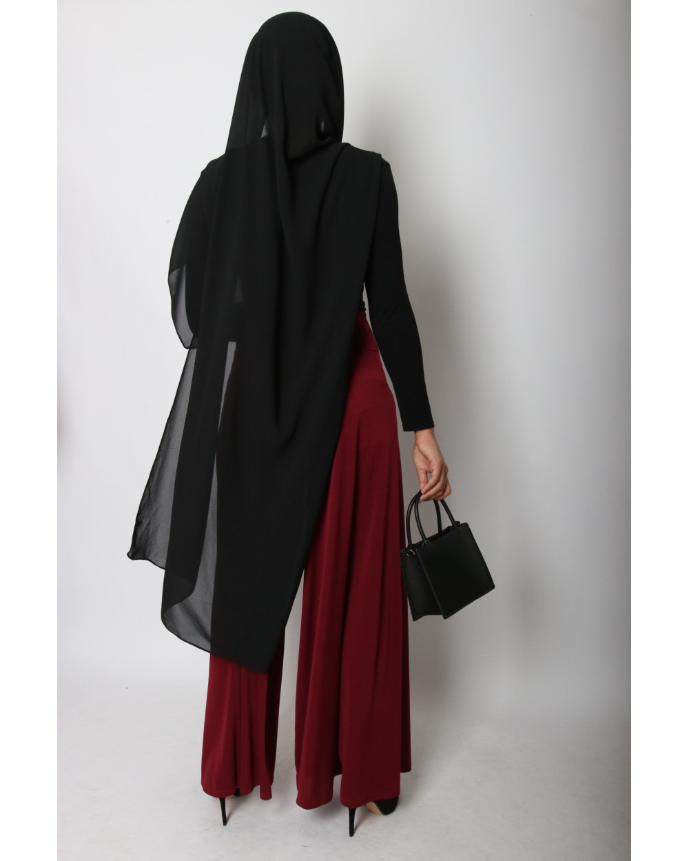 Palazzo pants high waist lycra