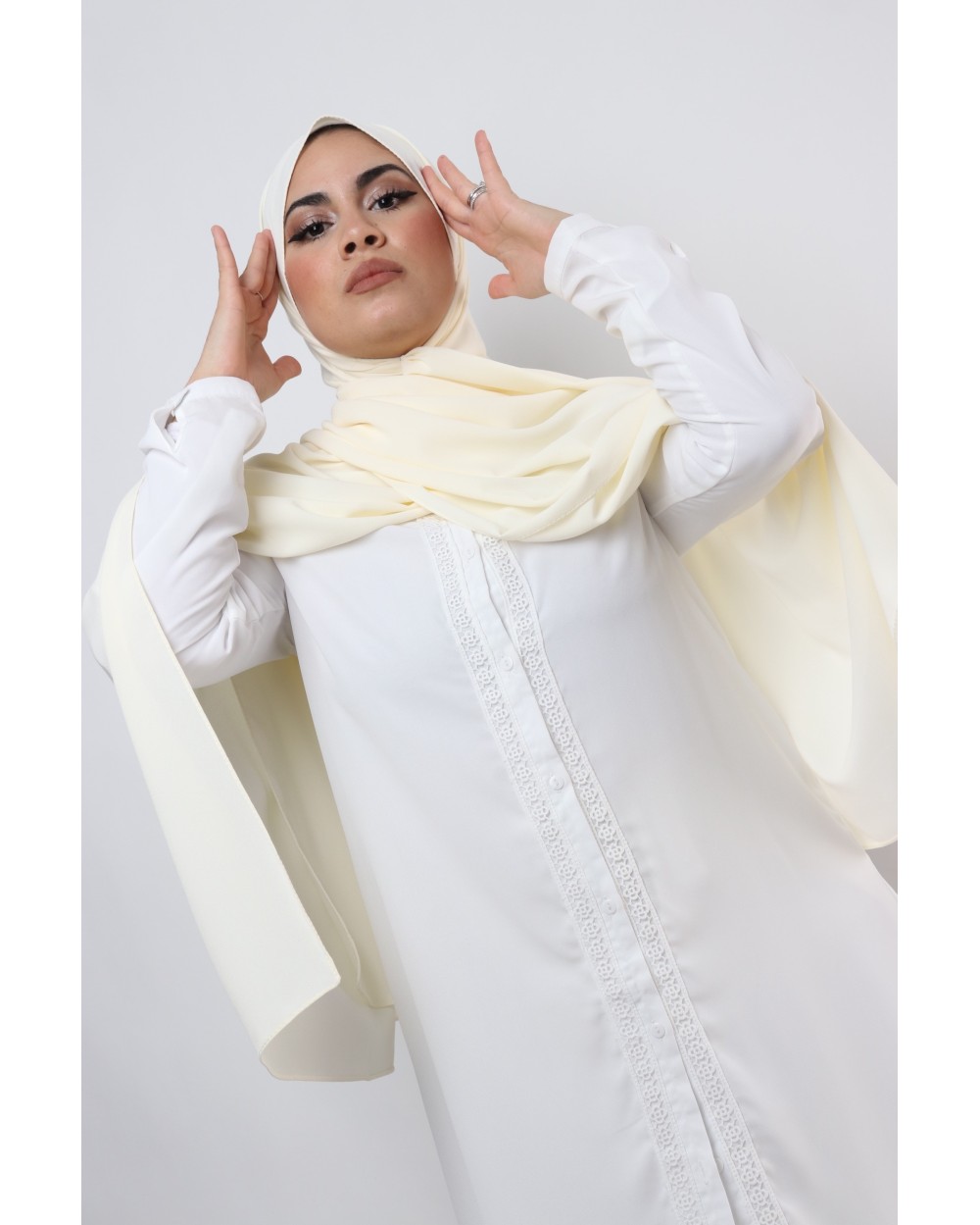 Hijab Hizario mousseline de Médine