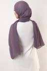 Hijab mousseline rectangle Nissa 175