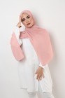 Hijab mousseline rectangle Nissa 175