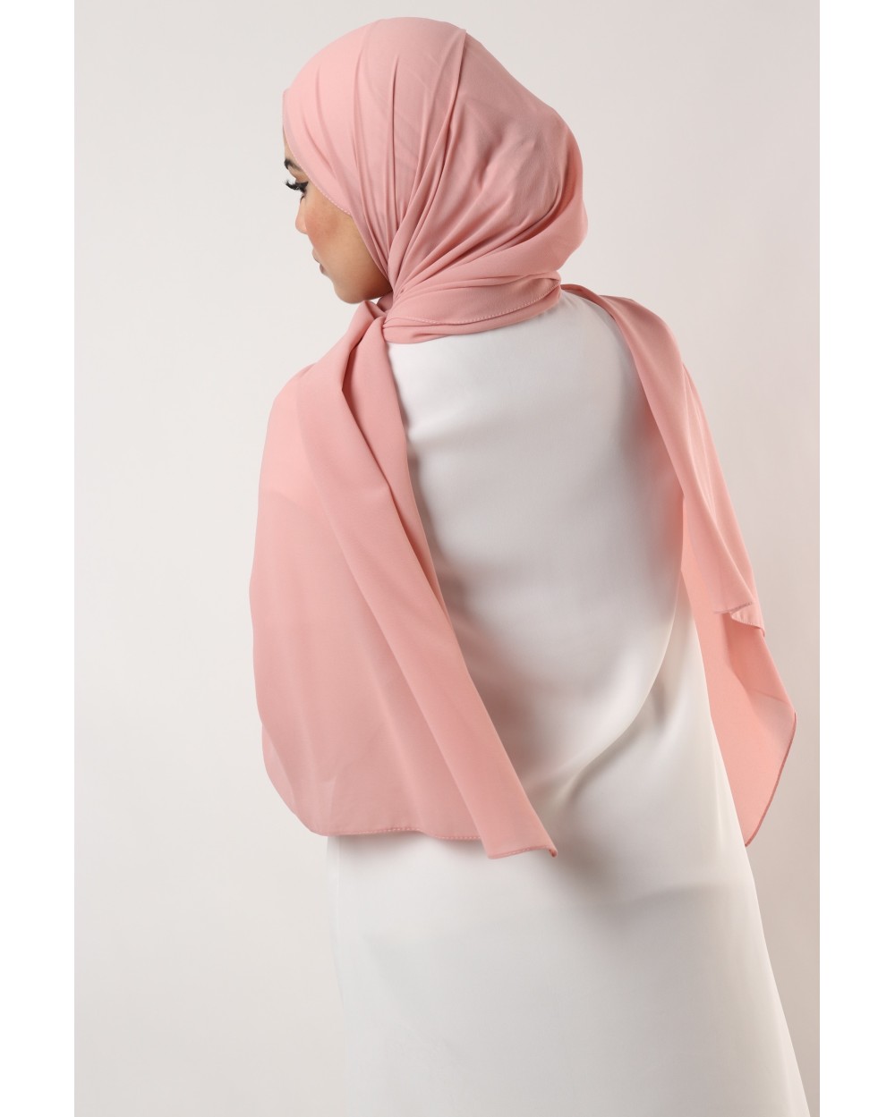 Hijab mousseline rectangle Nissa 175