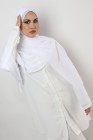 Hijab mousseline rectangle Nissa 175