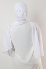Hijab mousseline rectangle Nissa 175