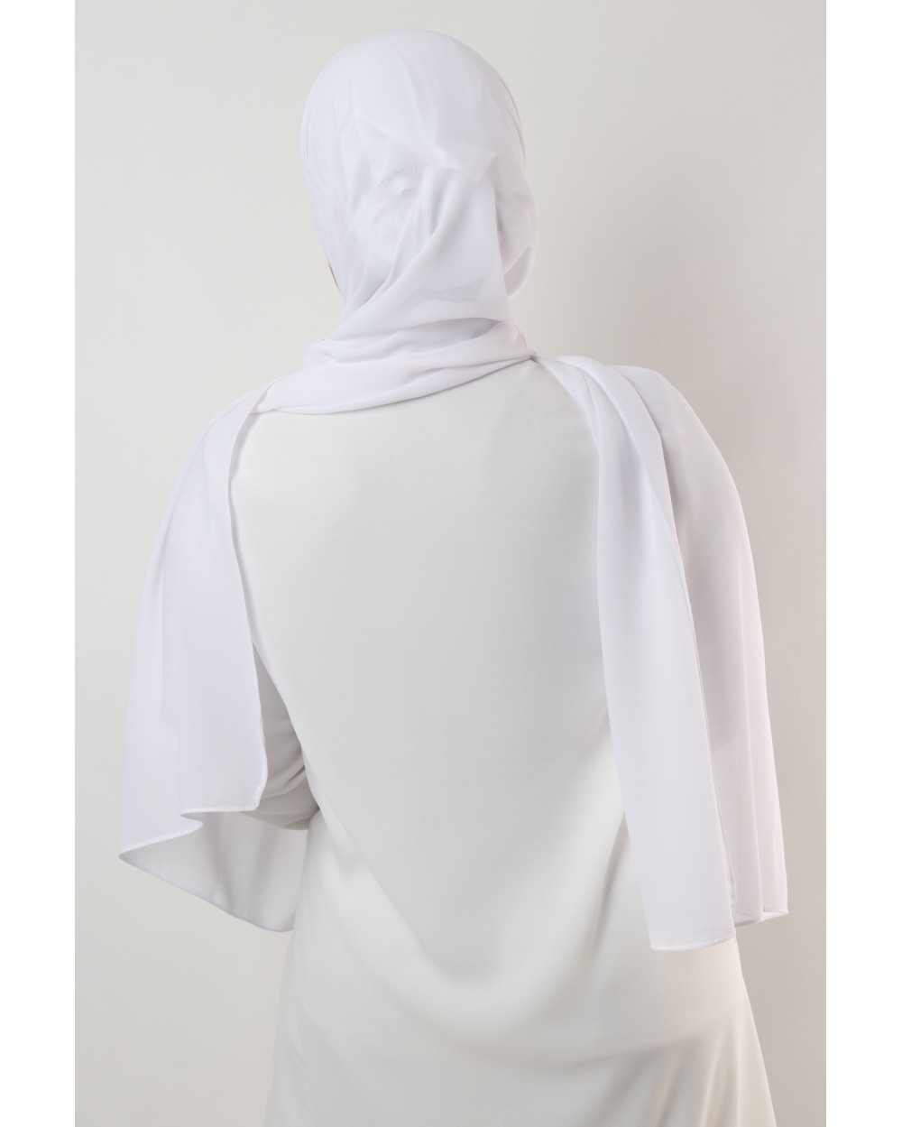 Hijab mousseline rectangle Nissa 175