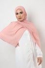 Hijab mousseline rectangle Nissa 175