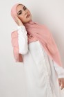 Hijab mousseline rectangle Nissa 175