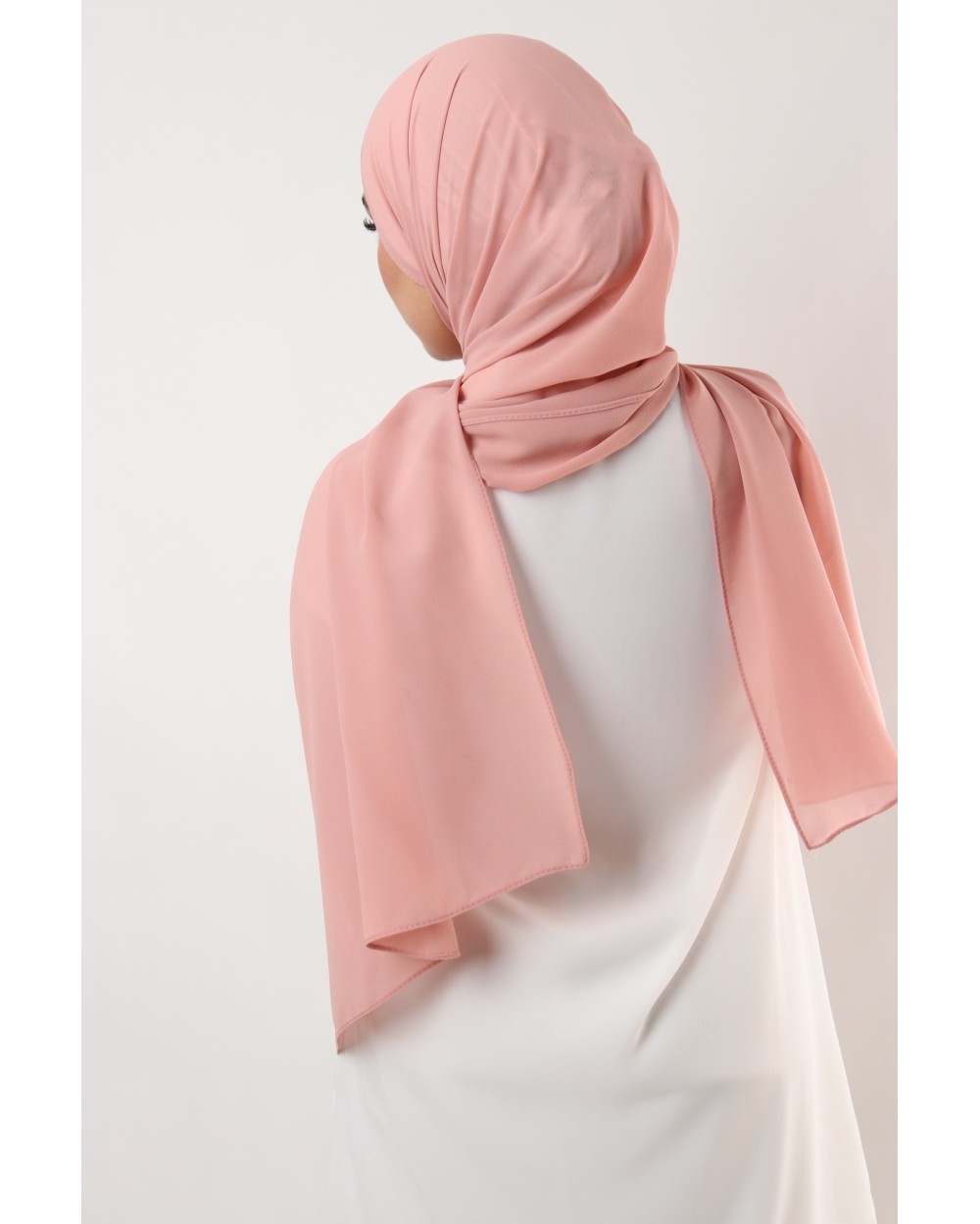 Hijab mousseline rectangle Nissa 175