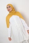 Hijab mousseline rectangle Nissa 175