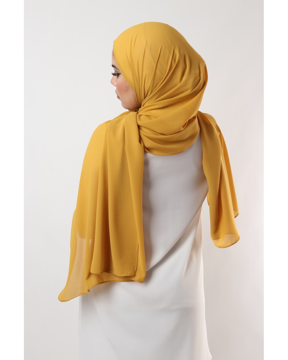 Hijab mousseline rectangle Nissa 175