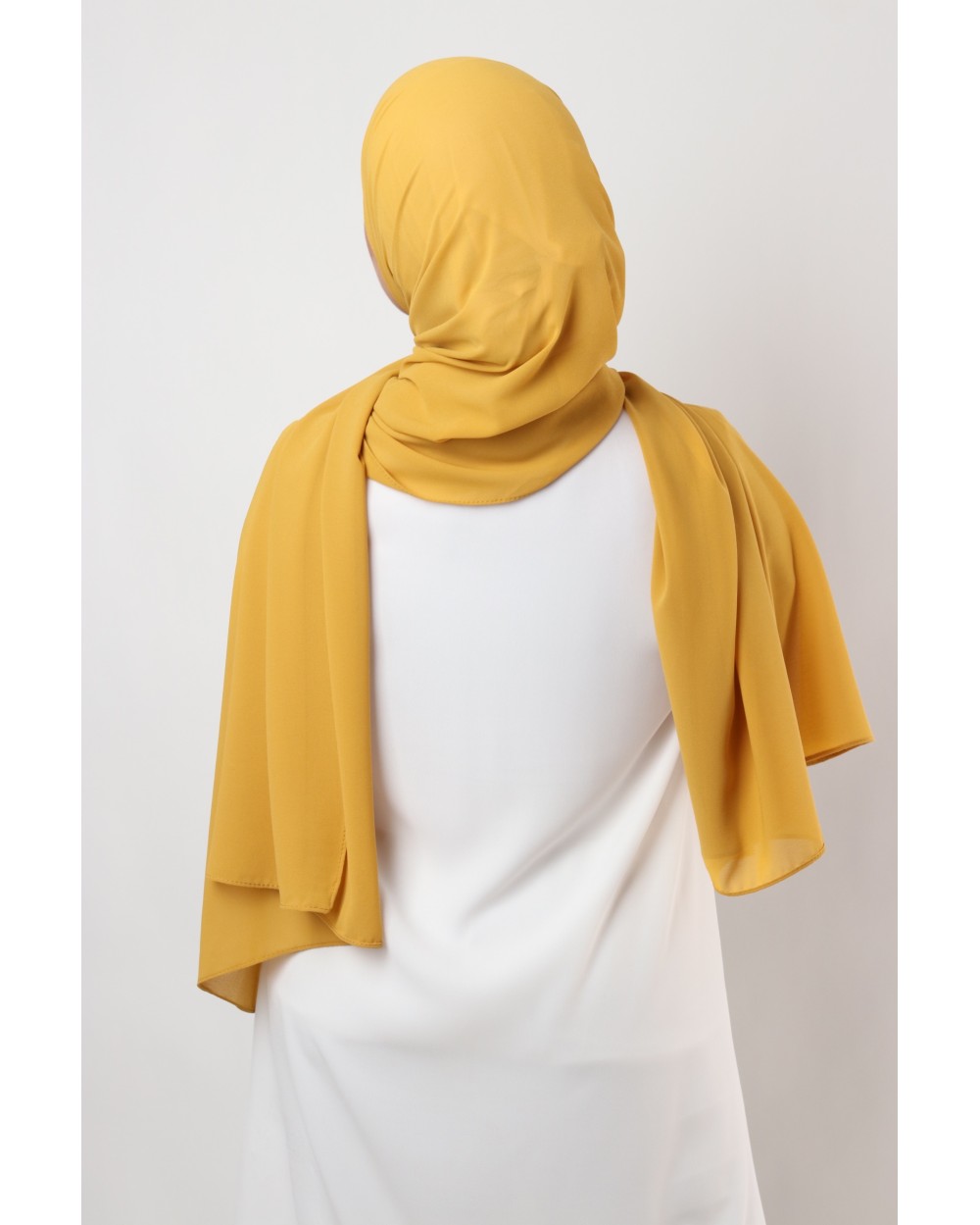 Hijab mousseline rectangle Nissa 175