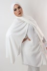 Hijab mousseline rectangle Nissa 175