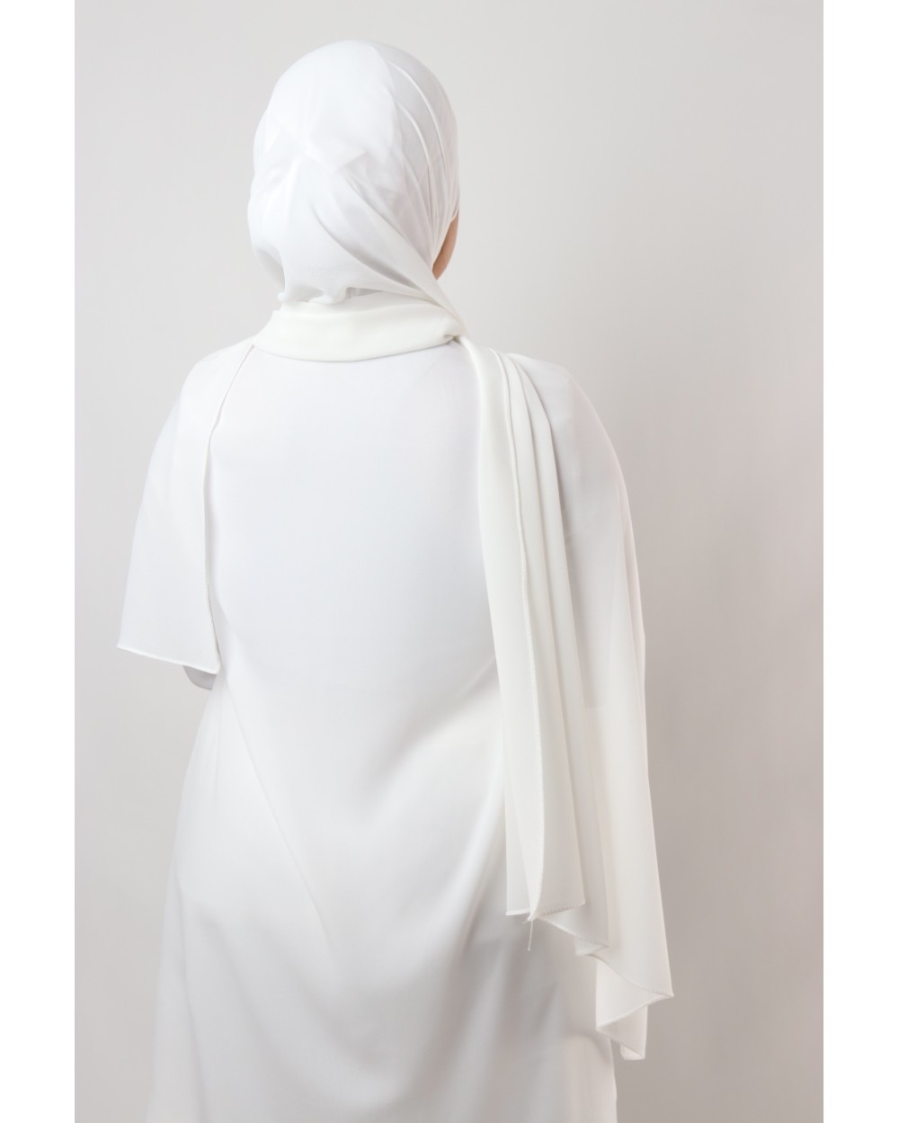 Hijab mousseline rectangle Nissa 175