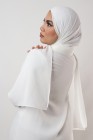 Hijab mousseline rectangle Nissa 175