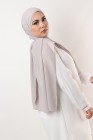 Hijab mousseline rectangle Nissa 175