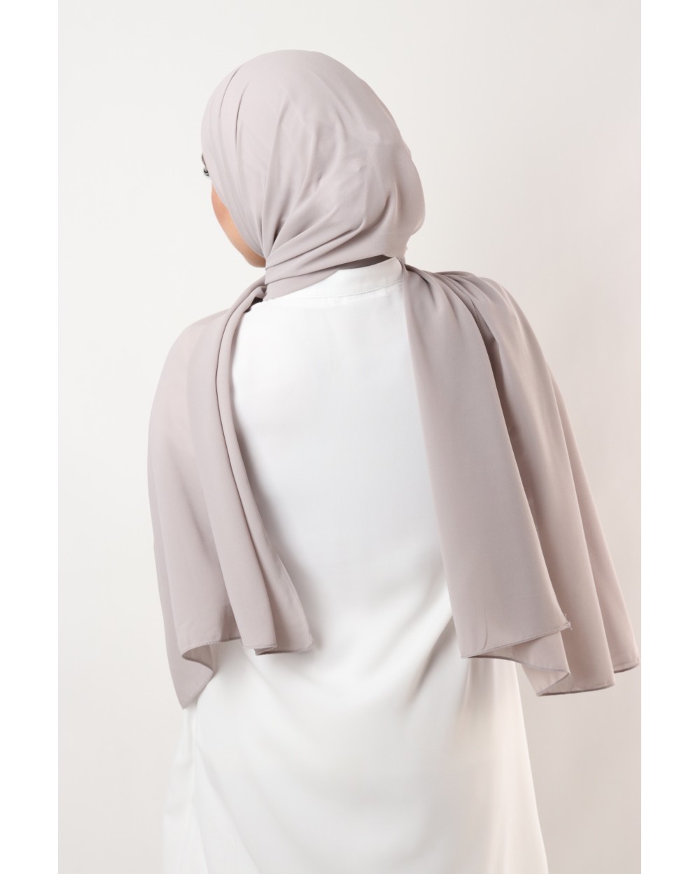Hijab mousseline rectangle Nissa 175