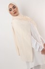 Hijab mousseline rectangle Nissa 175