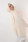 Hijab mousseline rectangle Nissa 175