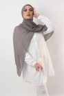 Hijab mousseline rectangle Nissa 175
