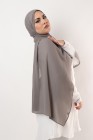 Hijab mousseline rectangle Nissa 175