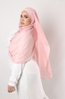Nissa square chiffon hijab 150cm