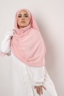 Hijab mousseline carré Nissa 150cm