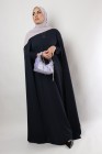 Rayhanna dress with integrated cape
