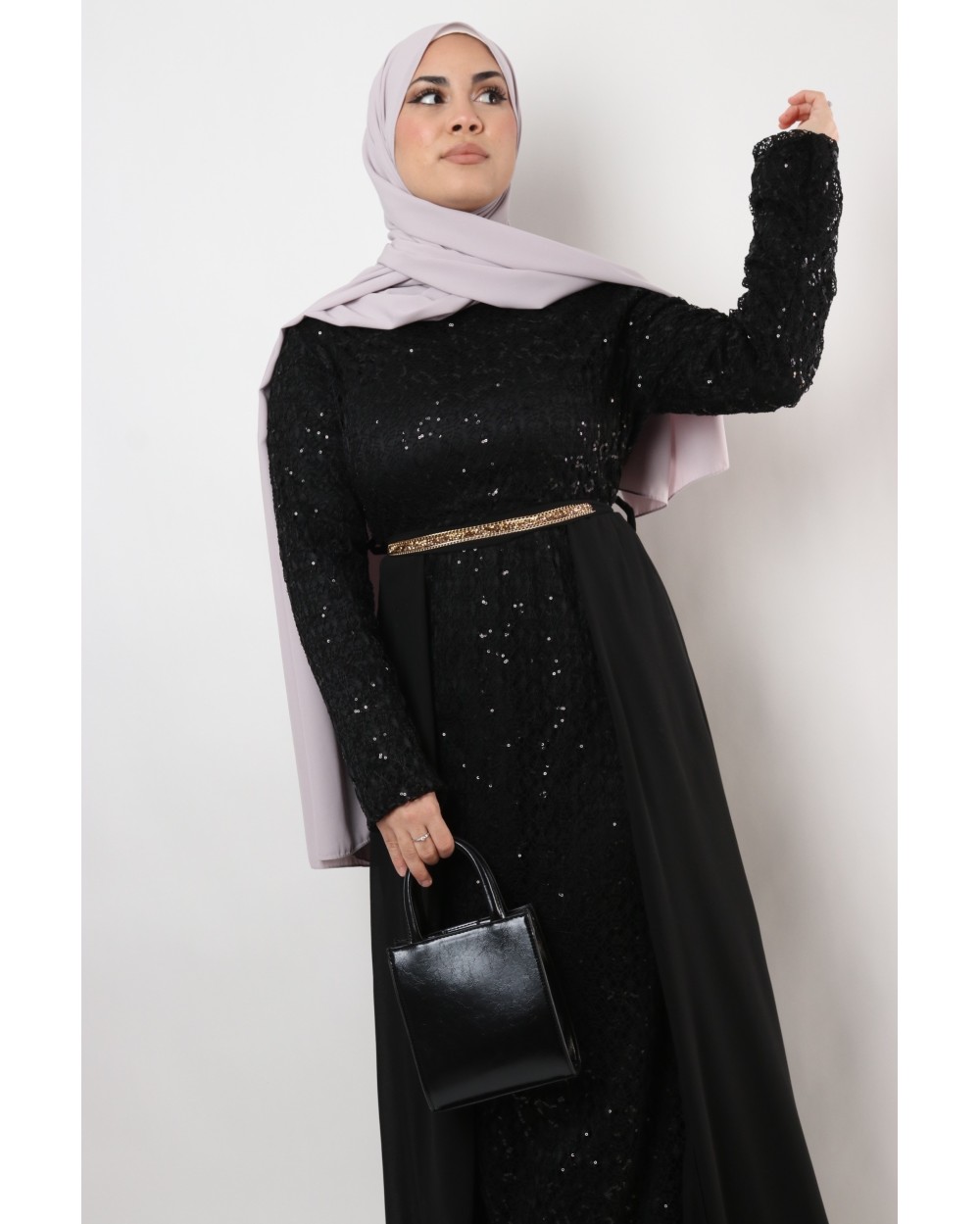 Rahmiye dress with sequin