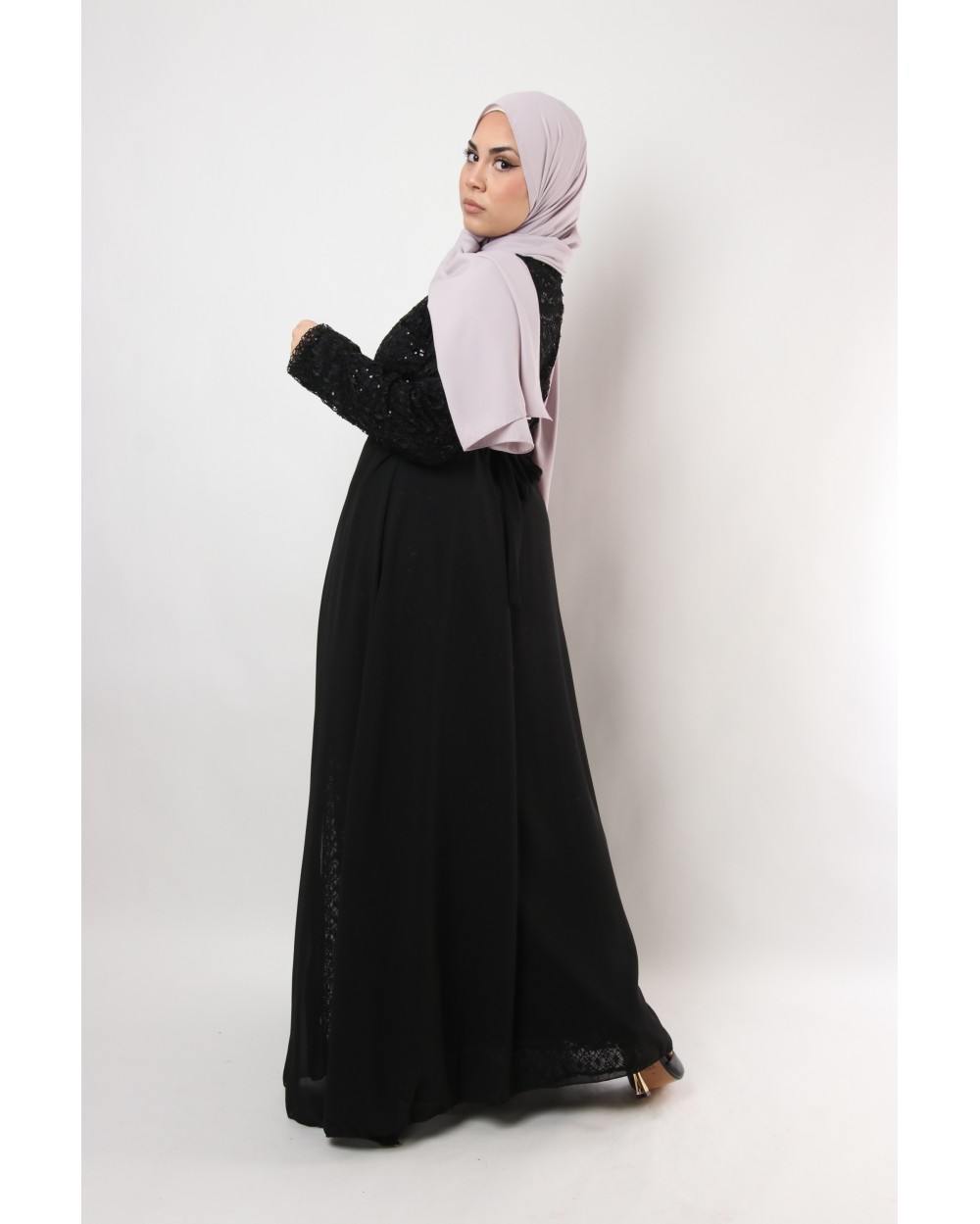 Rahmiye dress with sequin