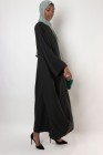 Aziria zipped butterfly abaya