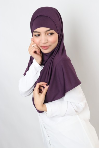 Two pieces hijab lycra