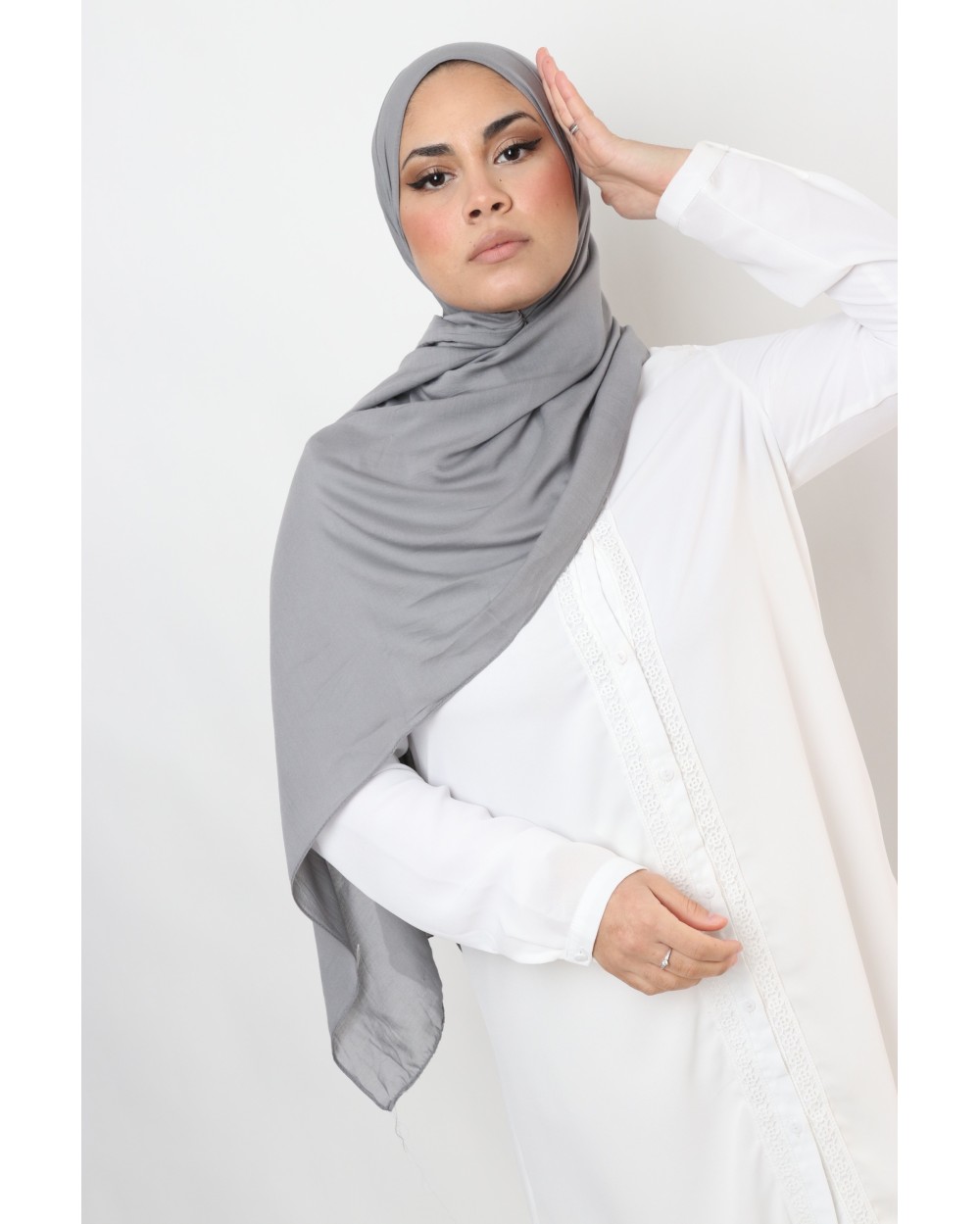 Maxi Foulard Glossy classique uni